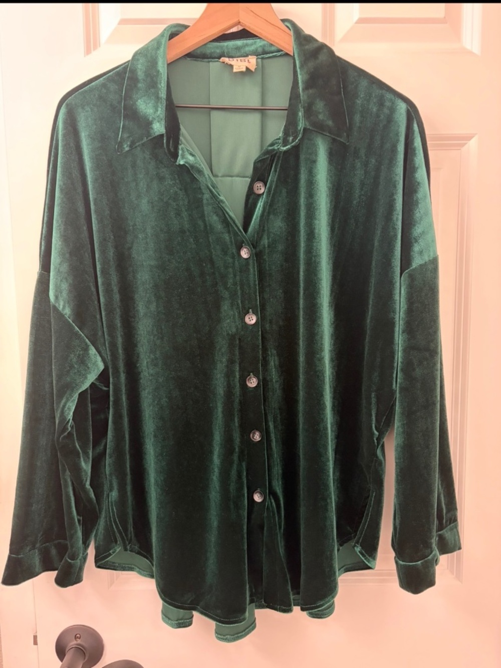 Emerald green top